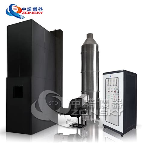 Bundled wire and cable combustion testing machine